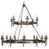 Elstead Lighting LED Kroonluchter | 18X E14 Max 60W | Dimbaar | Old Br...