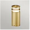 ELSTEAD WeGenlockt Newbrighton E27 18W IP55 en laiton, verre en polycarbonate Antik Brass b: 10,2 cm Ø10.2 cm