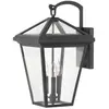 Elstead Lighting Hinkley LED Wand Buitenlamp Alford Place | 3X E14 Max 40W | IP44 | Dimbaar | Museum Black