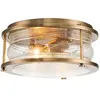 ELSTEAD Lampe de plafond de Quintatesse Ashland Bay E27 40W IP44 Steel...