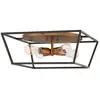 Hinkley LED Plafondlamp Fulton | 4X E27 Max 60W | Dimbaar | Bronze and Brass