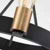 ELSTEAD Quintatesse Hanging Lamp Silas E27 40W Steel, Altzink & Brass h: 28 cm Ø42.2 cm Hauteur dimmable réglable