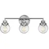 Elstead - Lampe murale Quintatesse Poppy E27 40W IP44 Steel, chromé po...