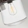 Hinkley Quintatesse Wandleucht Lasalle E27 40W IP44 Aluminium, bronze Verre transparent L: 25,3 cm H: 39,3 cm B: 22,8 cm Dimmable