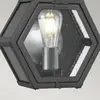 NATUR Elstead Quoizel Heath Applique murale d'extérieur Noir chiné IP4...