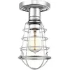 Elstead Quoizel Mixon Plafonnier Semi Intégré Chrome Brillant