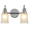 Elstead Quoizel Swell Applique murale Chrome Brillant, IP44