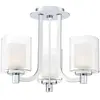 Elstead Quoizel Kolt Plafonnier Globe Chrome brillant, IP44