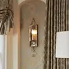 FEISS Applique Gianna, argent cristal et verre miroir , 1 ampoule