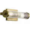 ELSTEAD Kichler LED Wandlamp Azores | 2X E14 Max 40W | IP44 | Natural Brass