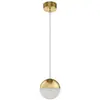 ELSTEAD Kichler LED Pendelarmatuur Moonlit | 20.9W 3000K 2131Lm 830 | Champagne Gold