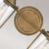 Quoizel LED Badkamerarmatuur Riggs | 2X E27 Max 40W | IP44 | Weathered Brass