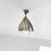 Elstead Lighting Terna ventilateur de plafond silencieux avec lumière ...