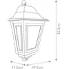 Elstead Lighting LED Wand Buitenlamp Deco Lane | 1X E27 Max 60W | IP44 | Dimbaar | Bronze