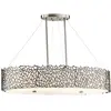 Kichler LED Pendelarmatuur Silver Coral | 4X E27 Max 60W | Dimbaar | C...
