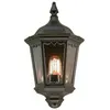 Elstead Lighting LED Wand Buitenlamp Medstead | 1X E27 Max 60W | IP44 | Dimbaar | Black