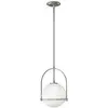 ELSTEAD Hinkley LED Pendelarmatuur Somerset | 1X E27 Max 60W | Dimbaar | Brushed Nickel