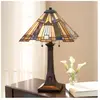 Quoizel LED Tafellamp Inglenook | 2X E27 Max 60W | Valiant Bronze