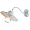 Elstead Klampenborg Lampe murale d'extérieur à dôme blanc IP44