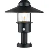Elstead Klampenborg Lampe d'extérieur avec piédestal noir, IP44