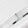 ELSTEAD Plafonnier graham E14 4x40W acier nickel poli, polycoton H:35,9cm L:58,4cm dimmable