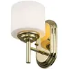 FEISS Léger Malibu G9 led 3,5 w IP44 Steel, verre opal En laiton poli ...