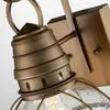 KICHLER Lampe murale Bridgepoint E27 40W IP44 Aluminium, verre en verre Laiton naturel l: 25,8 cm b: 22,8 cm Ø22.8 cm