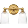 Elstead Feiss Hugeunot Applique murale en laiton poli, IP44