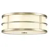 Feiss LED Plafondlamp Fusion | 3X E27 Max 40W | Dimbaar | Painted Natural Brass