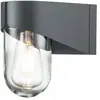 Elstead Lighting LED Wand Buitenlamp Porto | 1X E27 Max 40W | IP44 | Dimbaar | Grey