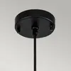 ELSTEAD Suspension etoile E27 1x60W acier/résine feuille d'or, noir mat h: 156,8cm Ø17,8cm dimmable