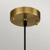Elstead Lighting LED Pendelarmatuur Etoile | 1X E27 Max 60W | Dimbaar | Aged Brass and Gold Leaf