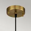 ELSTEAD Suspension etoile E27 1x60W acier/résine de laiton ancien, feuille d'or h: 156,8cm Ø17,8cm dimmable