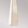 ELSTEAD Lampe de table ascent E27 1x60W acier nickel poli, soie artificielle noire L:30cm H:79cm L:30cm Ø30cm avec interrupteur
