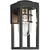 Kichler LED Wand Buitenlamp Hone | 1X E27 Max 60W | Textured Black