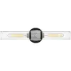 Hinkley LED Wandlamp Ellison | 2X E27 Max 40W | Black with Brushed Nic...