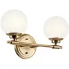 Kichler LED Wandlamp Benno | 2X E27 Max 3W | Champagne Bronze