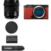 PANASONIC Appareil photo hybride Lumix S9 Rouge + Optique 20-60mm f/3.5-22