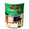 RUSTINS Lasure claire à séchage rapide pour le bois extérieur et les terrasses avec protection UV 5 ans - 12m²L - 5L