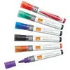 Nobo Liquid Ink Whiteboard Markers - Geassorteerde Kleuren - 6 Stuks