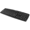Kensington ValuKeyboard (DE, Filaire), Clavier, Noir