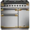 Piano de cuisson gaz FALCON ELISE LUXE  TAB GAZ 90 CMINOX et NOIR L