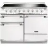 Piano de cuisson induction FALCON ELISE 110 BLANC NICKEL BROSSÉ
