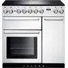 Piano de cuisson induction FALCON NEXUS 90 BLANC CHROME SATINÉ