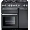 Piano de cuisson gaz FALCON NEXUS90 MIXT ARDOISE CHROME