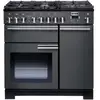 Piano de cuisson gaz FALCON Pro DELUXE 90 CM Gris Ardoise /Chrome