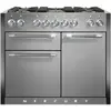 Piano de cuisson gaz FALCON Semi Pro MERCURY 110 INOX POLI