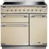 Piano de cuisson induction FALCON ELISE TAB IND 90 CM CREME NICKEL BRO...