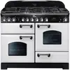 Piano de cuisson mixte FALCON CLASSIC DELUXE 110 BLANC CHROME