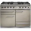 Piano de cuisson gaz FALCON Semi Pro DELUXE 110 FAUVE NICKEL BROSSÉ